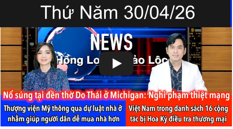 6am Friday 3/13/26 Thứ Năm 30/04/26