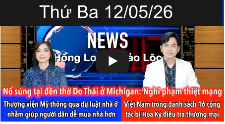 6am Friday 3/13/26 Thứ Ba 12/05/26