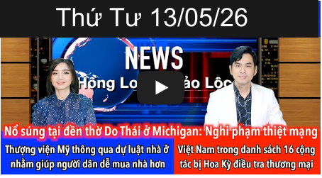 6am Friday 3/13/26 Thứ Tư 13/05/26