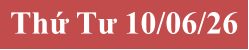 Thứ Tư 10/06/26