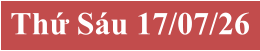Thứ S�u 17/07/26